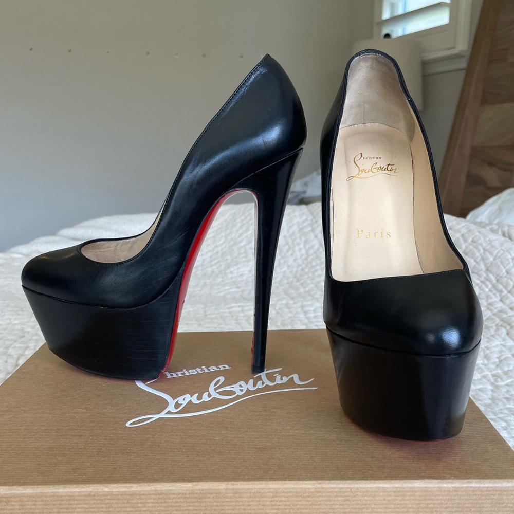 Christian Louboutin Victoria 160mm platform pump Black